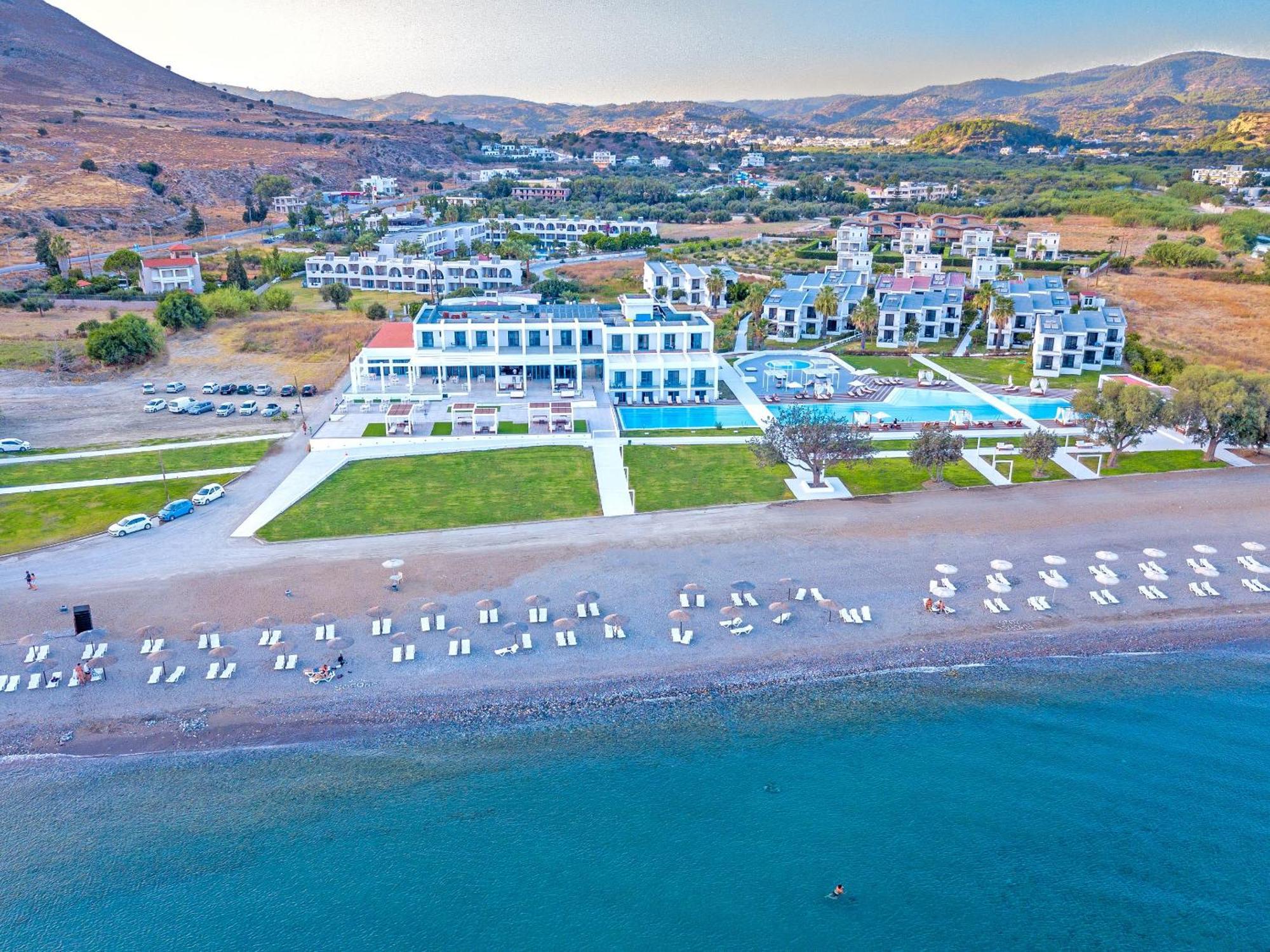 Отель Kamari Beach Лардос Экстерьер фото